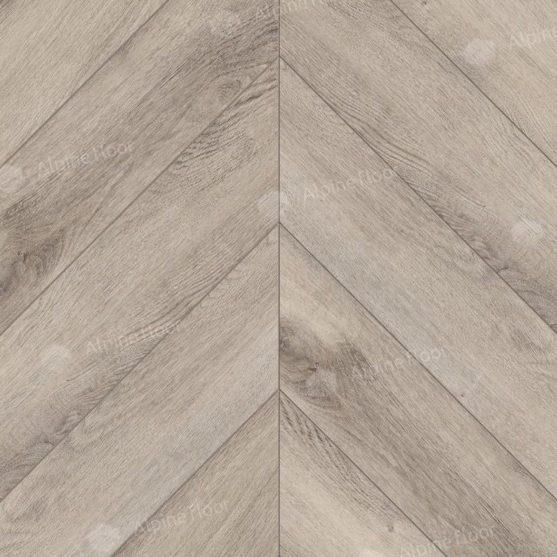 Кварц-виниловая плитка Alpine Floor Eco 18-8 Дуб Исида Chevron