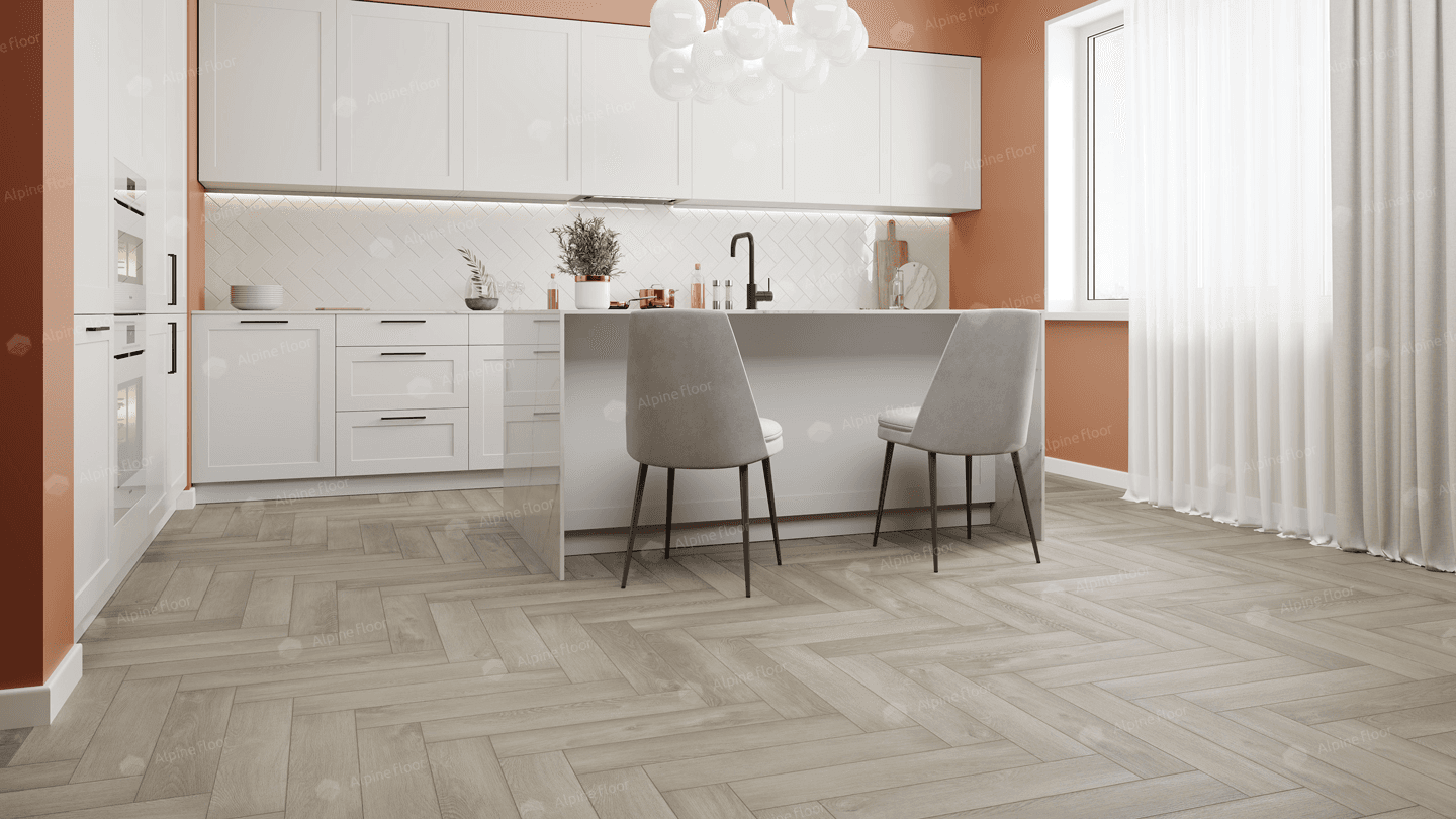 Кварц-виниловая плитка Alpine Floor Eco 19-1 Дуб Фантазия