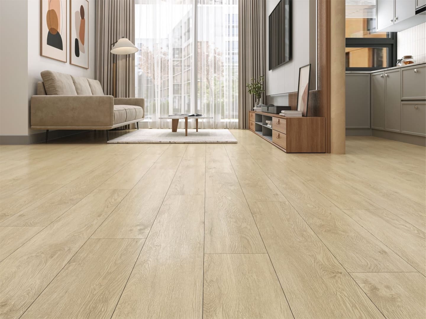 Кварц-виниловая плитка Alpine Floor Гранд Секвойя Камфора Eco 11-5