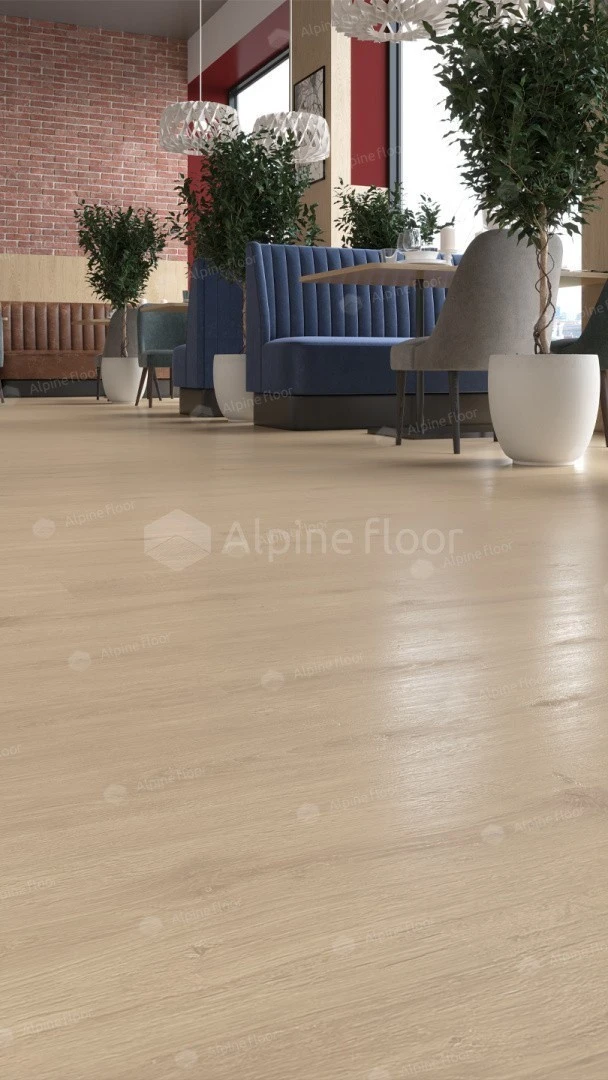 Виниловая плитка Alpine Floor Дуб Ваниль Есо 5-4