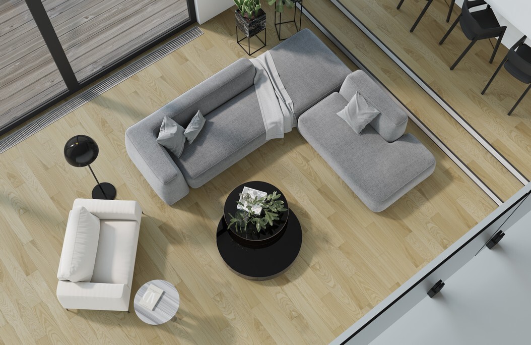 Кварц-виниловый паркет Quartz Parquet 7-407 Дуб Тоскана