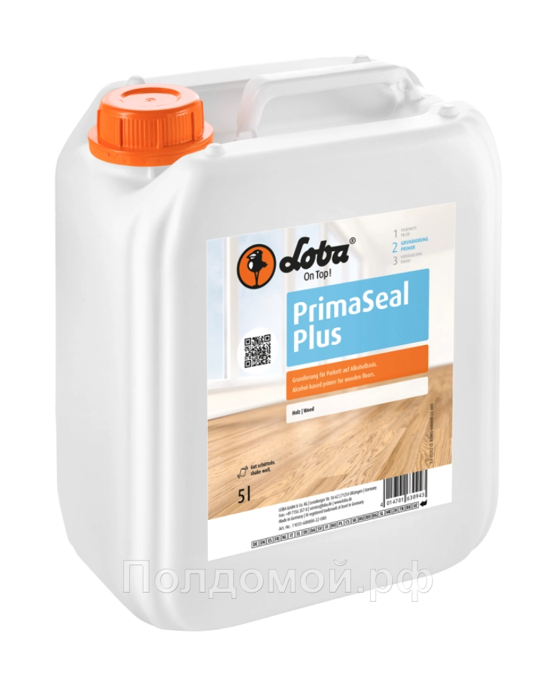 Грунтовка Lobadur Prima Seal Plus Для Водныхлаков 5л