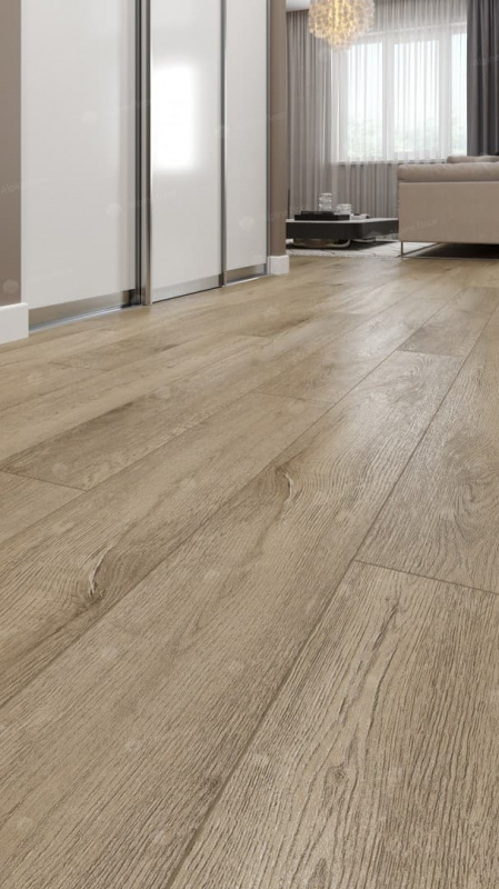 Кварц-виниловая плитка Alpine Floor Дуб Млечный Eco 7-13 Aba