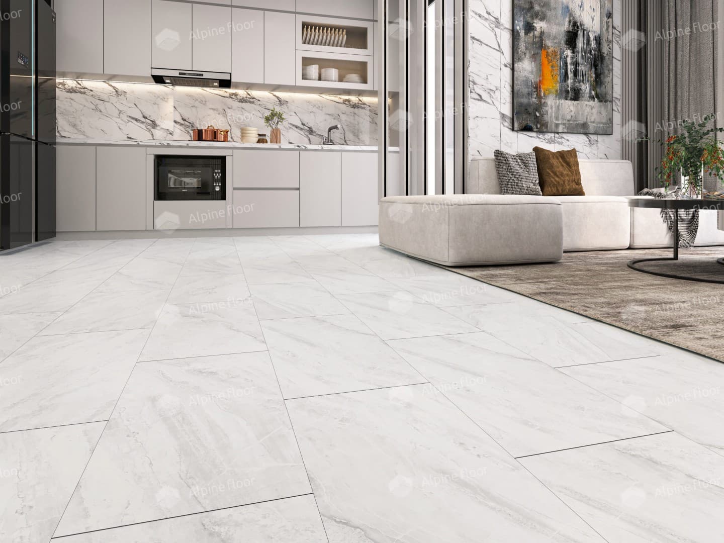 Виниловая плитка Alpine Floor Есо 15-4 Вердон