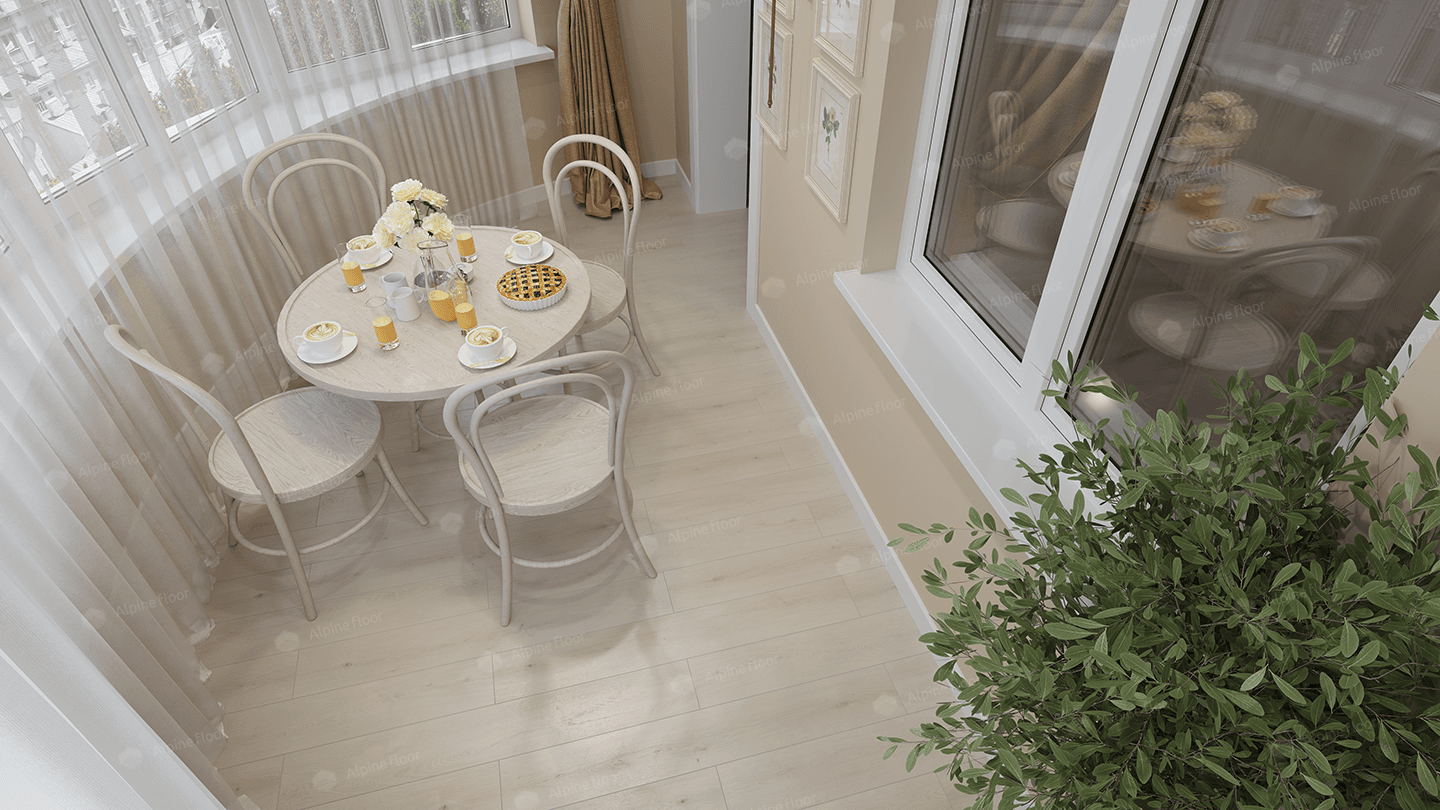 Кварц-виниловая плитка Alpine Floor Есо 11-25 Гиперион