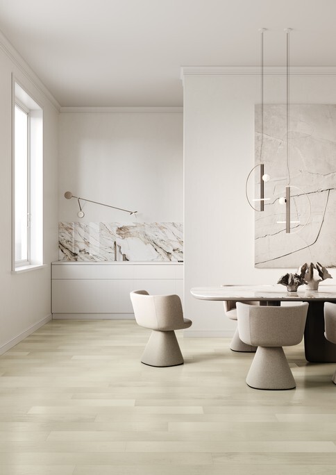 Кварц-виниловый паркет Quartz Parquet 7-400-56 Клён Американский Белый