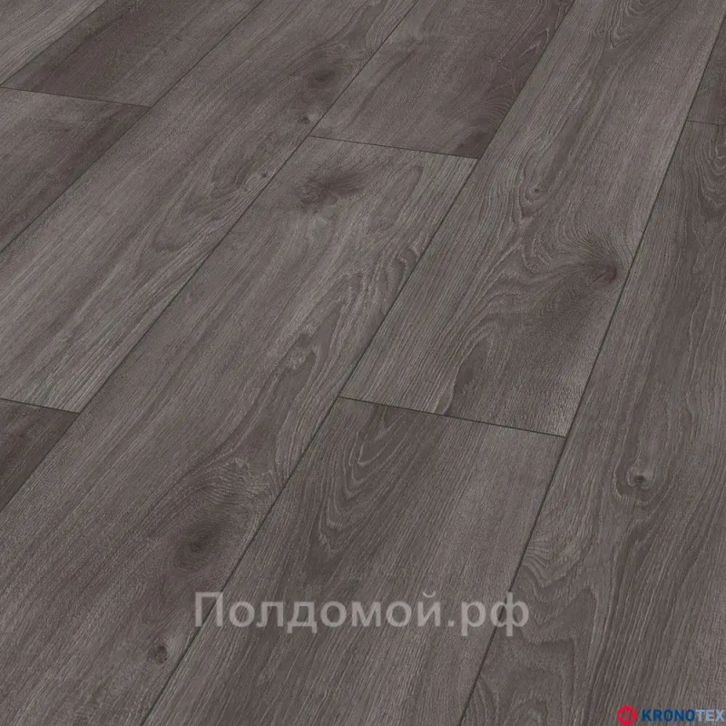 Ламинат Kronotex Exquisit Дуб Кашмир Чёрный D6017