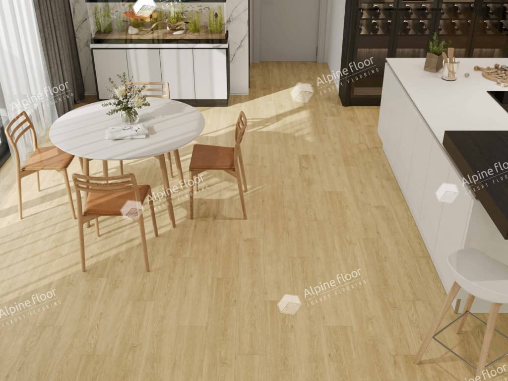 Виниловая плитка Alpine Floor Дуб Кремовый Eco 3-23