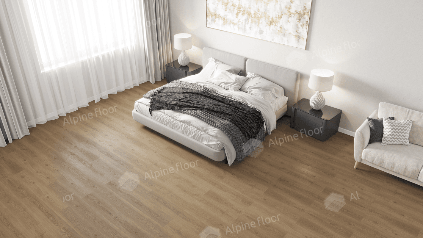 Кварц-виниловая плитка Alpine Floor Аллегро Eco 14-101