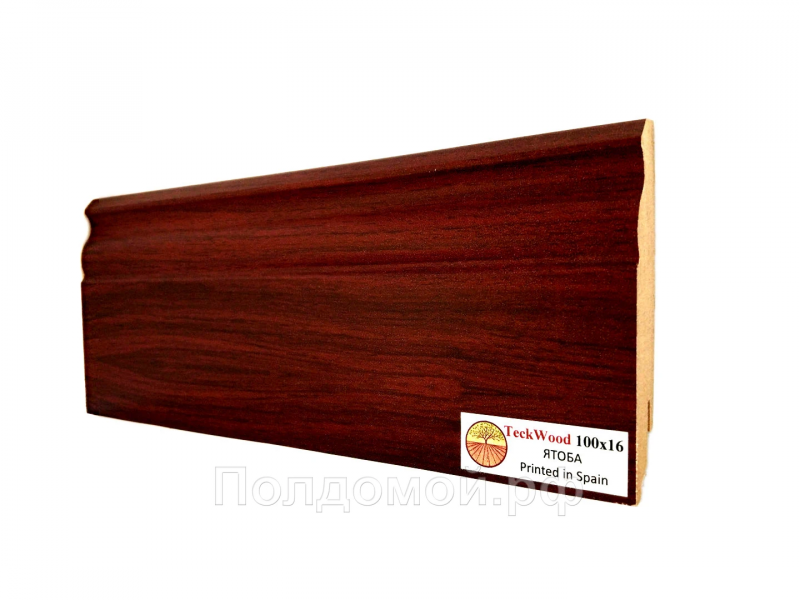 Плинтус МДФ Teckwood Ятоба (Jatoba)