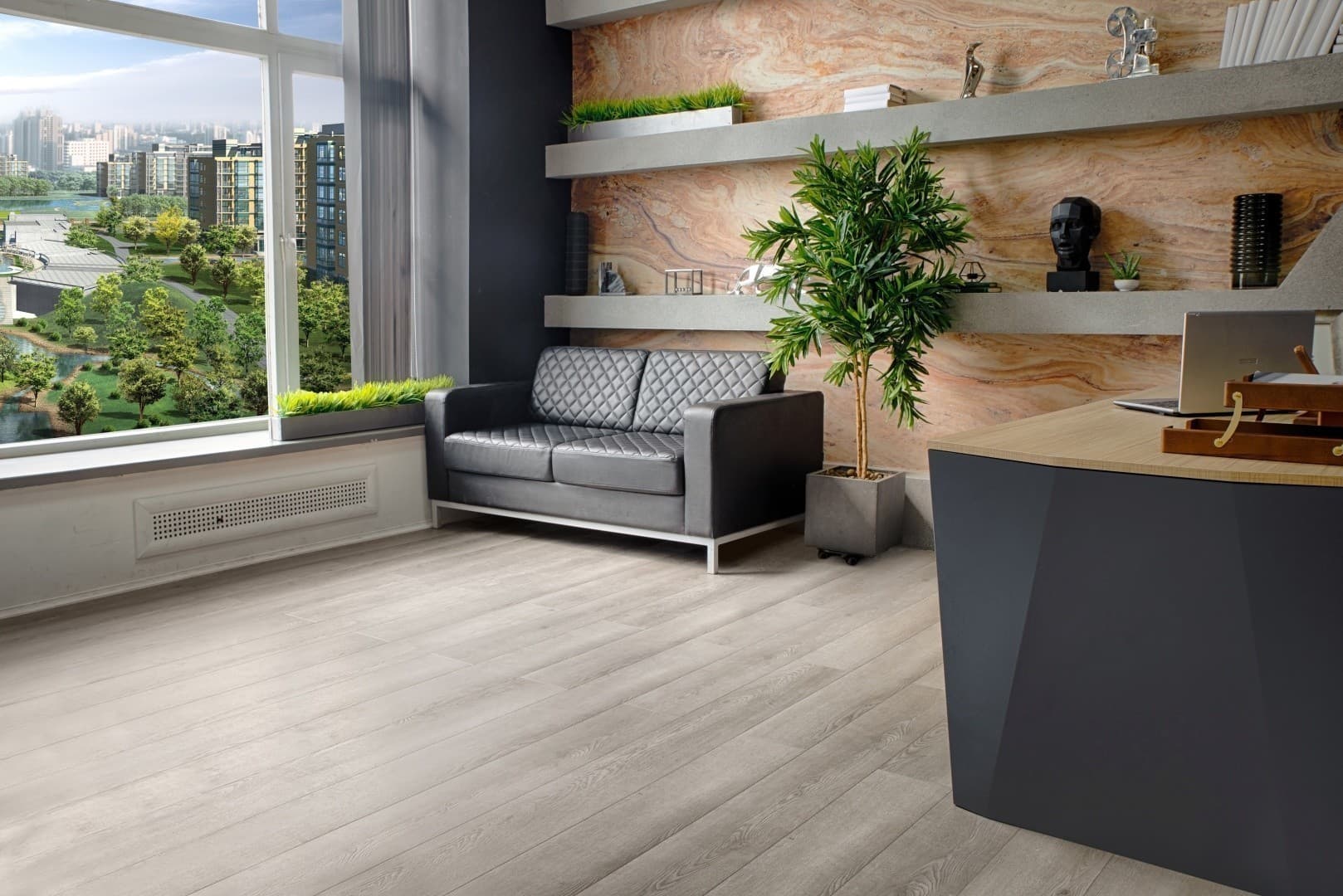 Кварц-виниловая плитка Alpine Floor Гранд Секвойя Горбеа Eco 11-16