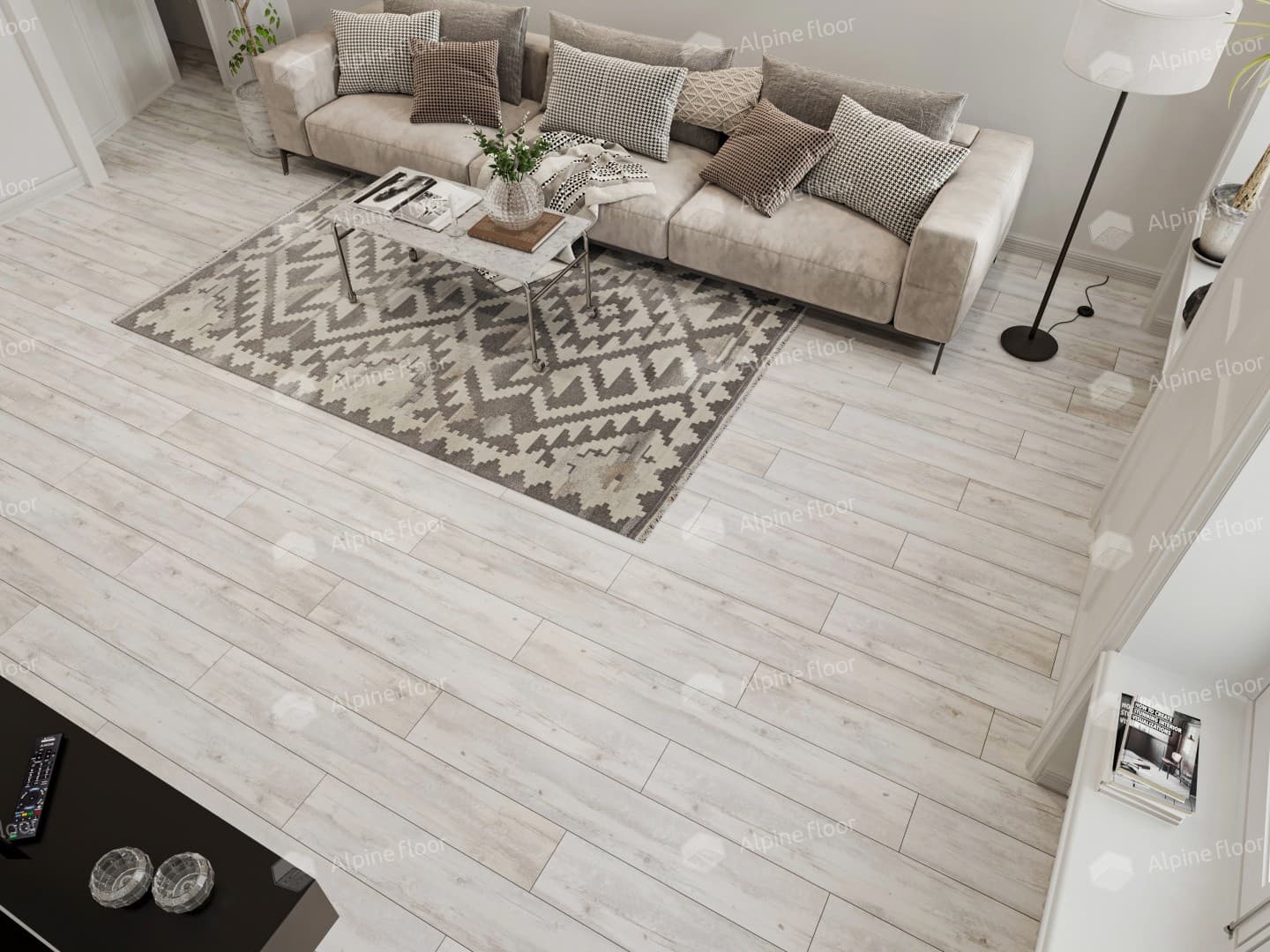 Кварц-виниловая плитка Alpine Floor Eco 107-8 Mc Акация Click