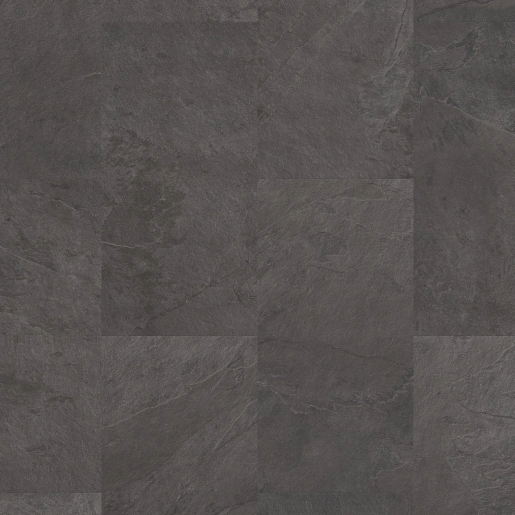 Виниловый ламинат Quick Step Сланец Чёрный Oro Base Avstt40035