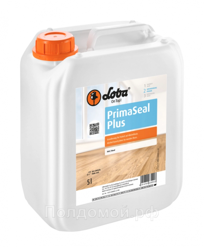 Грунтовка Lobadur Prima Seal Plus Для Водныхлаков 5л