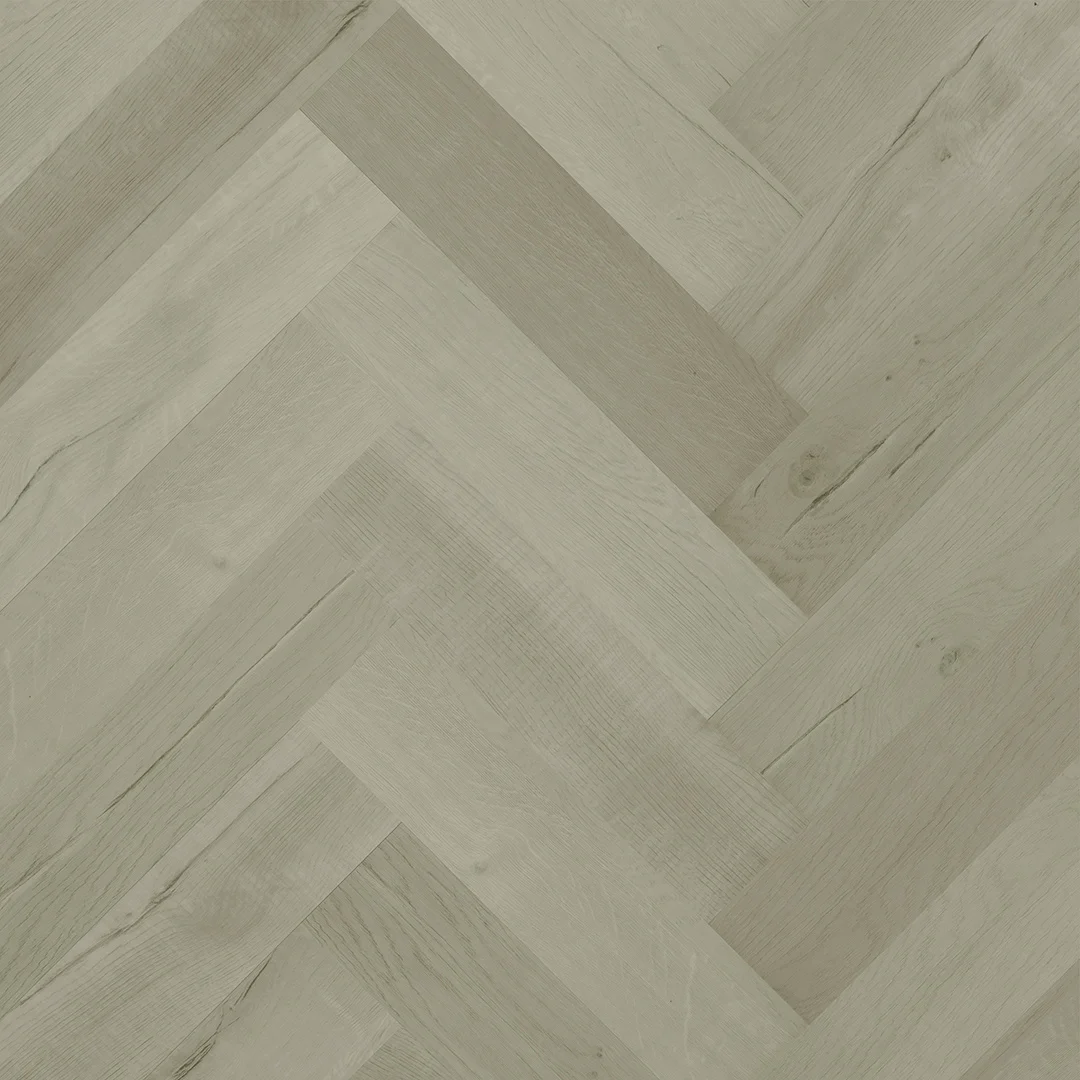 Кварц-виниловый ламинат Fargo Herringbone 44-81996-14 Дуб Лондонский Туман