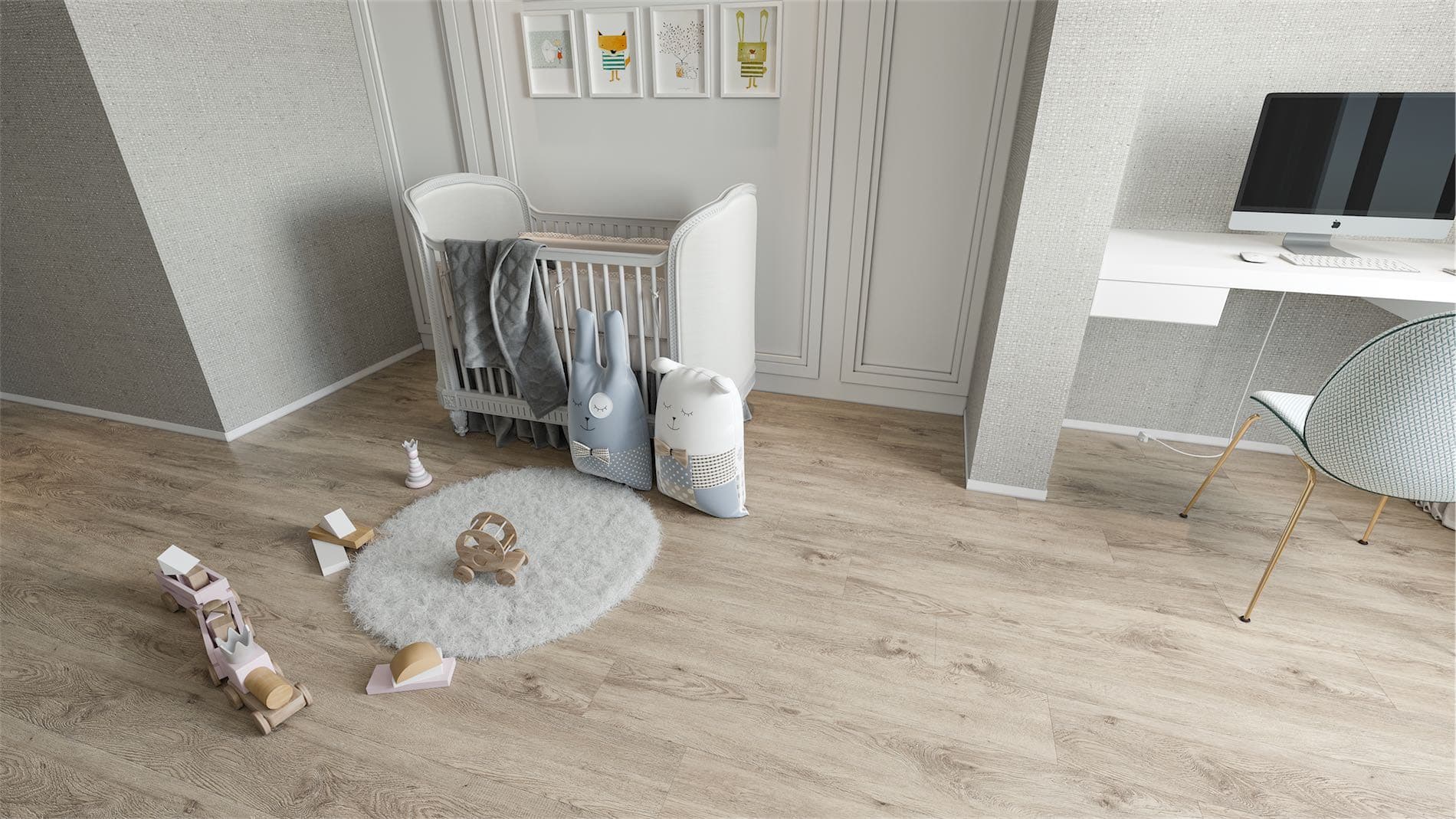 Кварц-виниловая плитка Alpine Floor Eco 11-903 Карите