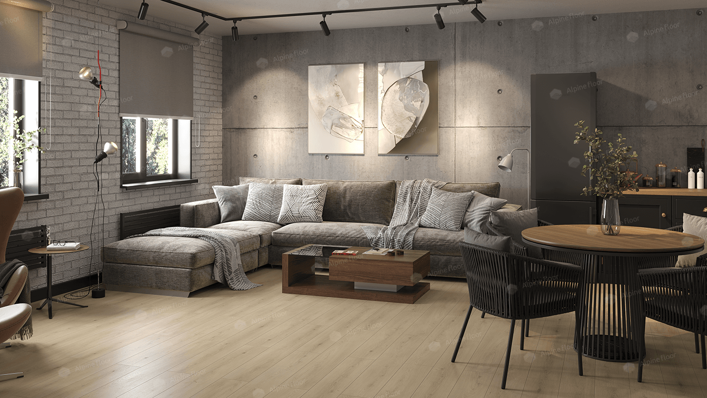 Кварц-виниловая плитка Alpine Floor Есо 11-26 Кипарисовая