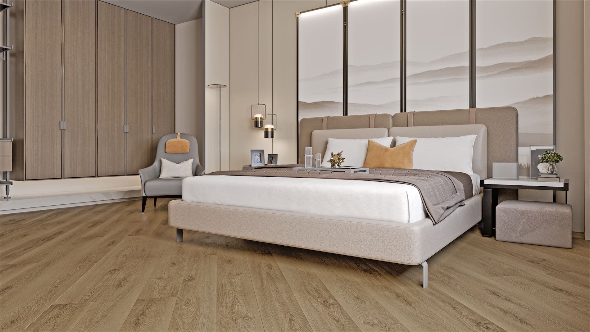 Кварц-виниловая плитка Alpine Floor Есо 11-1901 Вайпуа