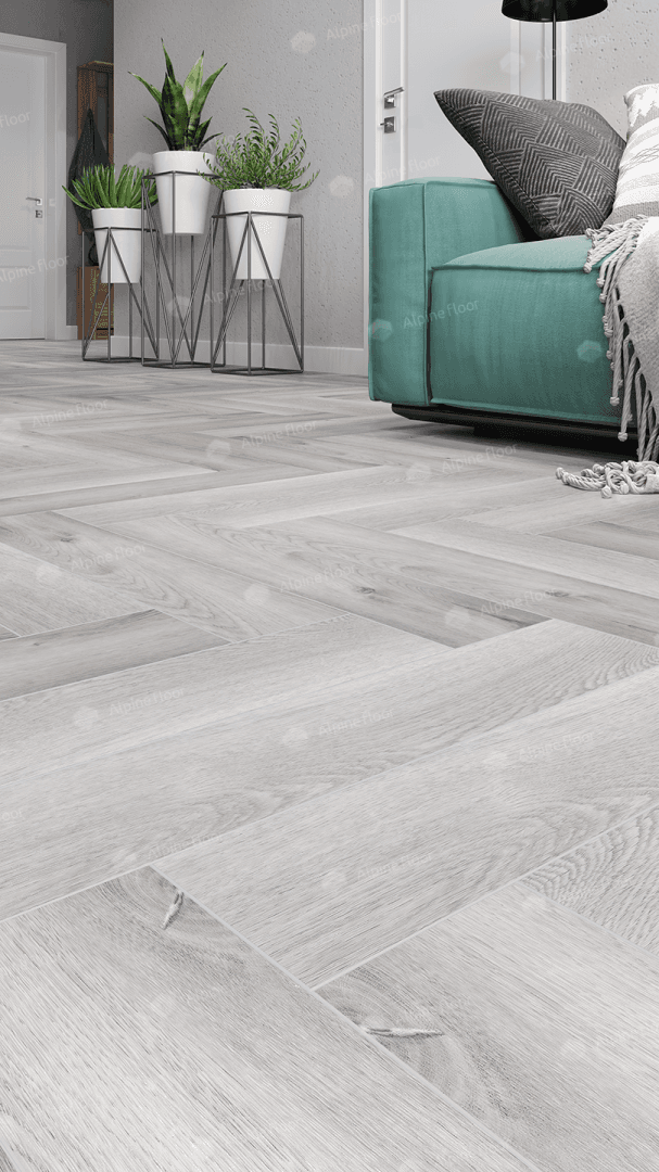Кварц-виниловая плитка Alpine Floor Дуб Лейтена Eco 13-18