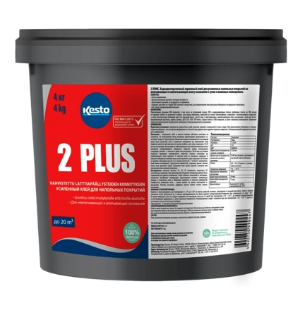 Клей Для Пвх Kesto 2 Plus 4кг