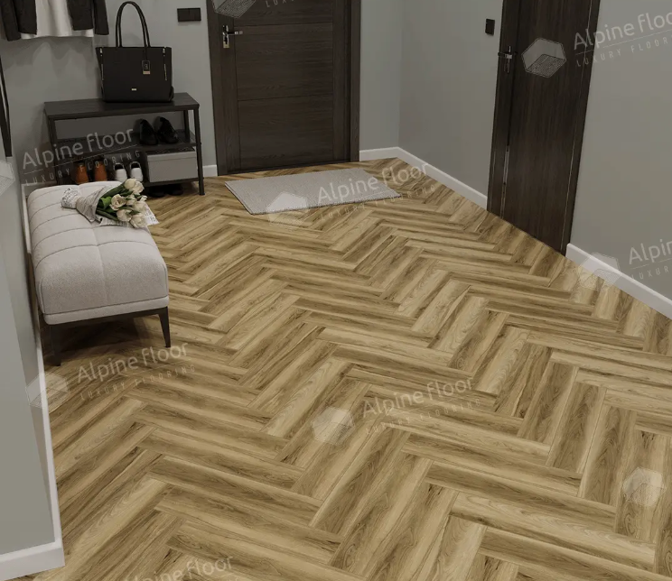 Кварц-виниловая плитка Alpine Floor Eco 22-6 Акорн