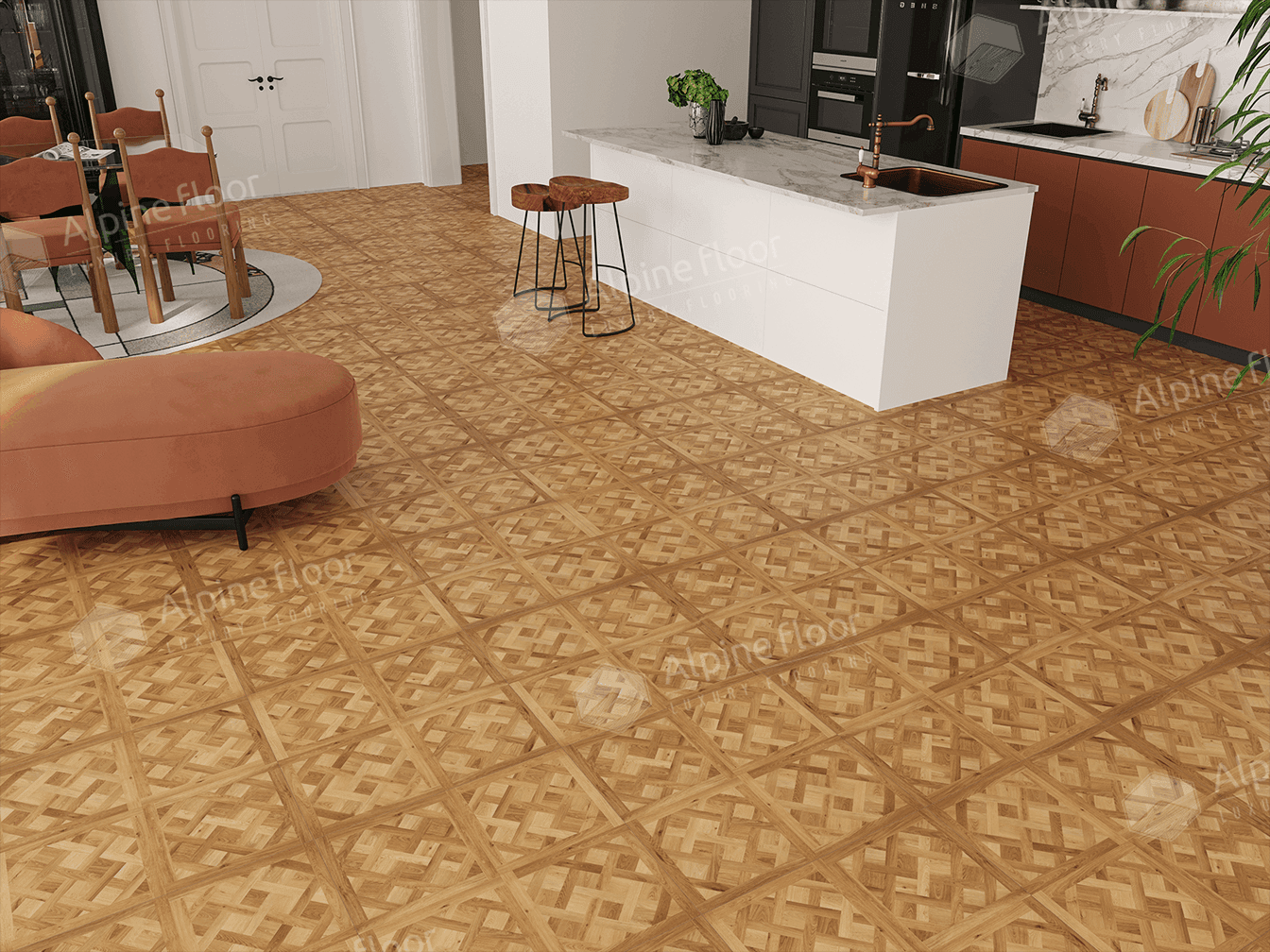 Кварц-виниловая плитка Alpine Floor Eco 25-2 Лувр