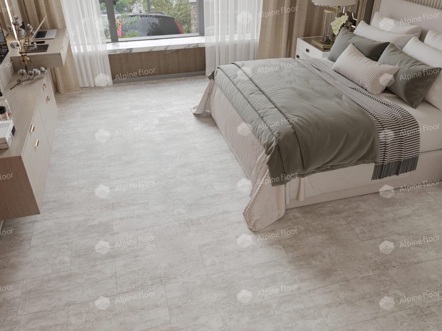 Виниловая плитка Alpine Floor Есо 15-9 Ратленд