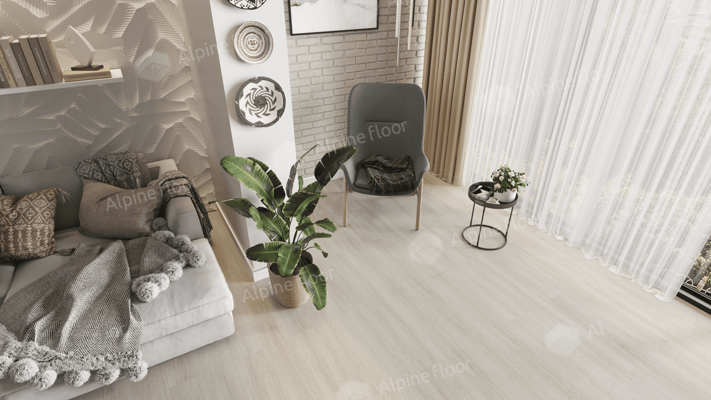 Кварц-виниловая плитка Alpine Floor Виваче Eco 14-201