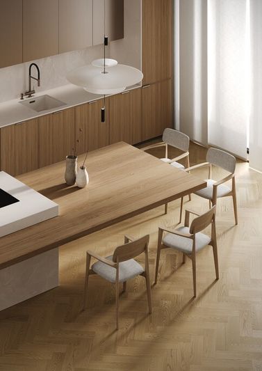 Кварц-виниловый паркет Quartz Parquet 44-414 Дуб Шампань