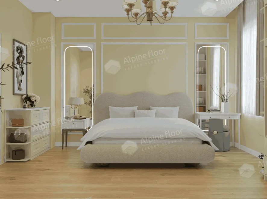 Кварц-виниловая плитка Alpine Floor Eco 24-4 Дуб Аврора