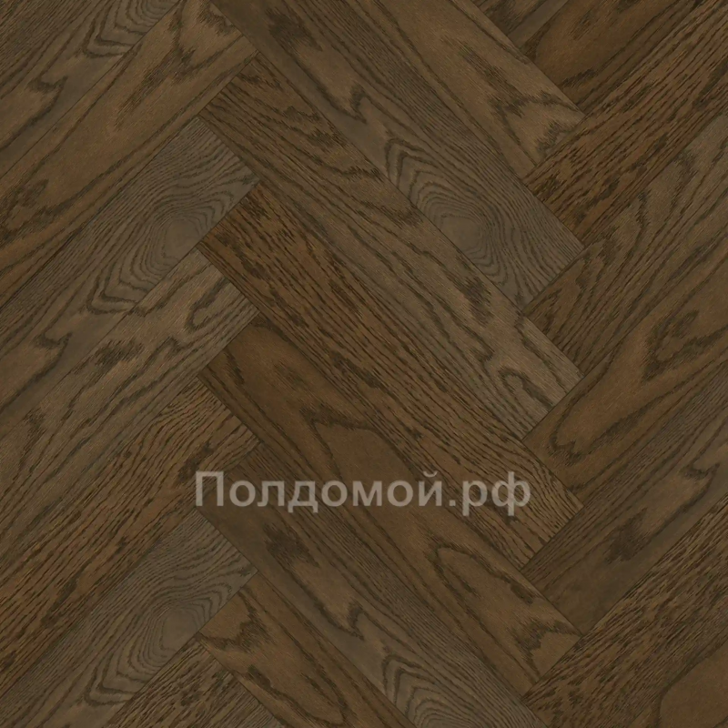 Кварц-виниловый паркет Quartz Parquet 33-413 Дуб Брауни