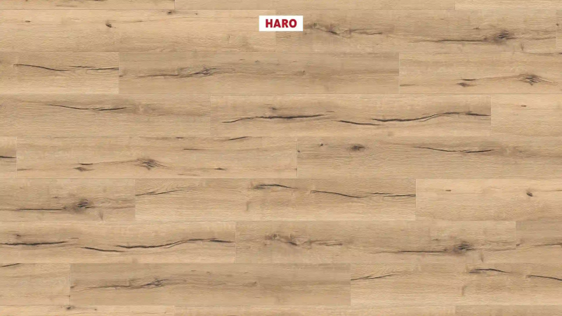 Ламинат Haro Tritty 90 Дуб Италика Кремовый 538653