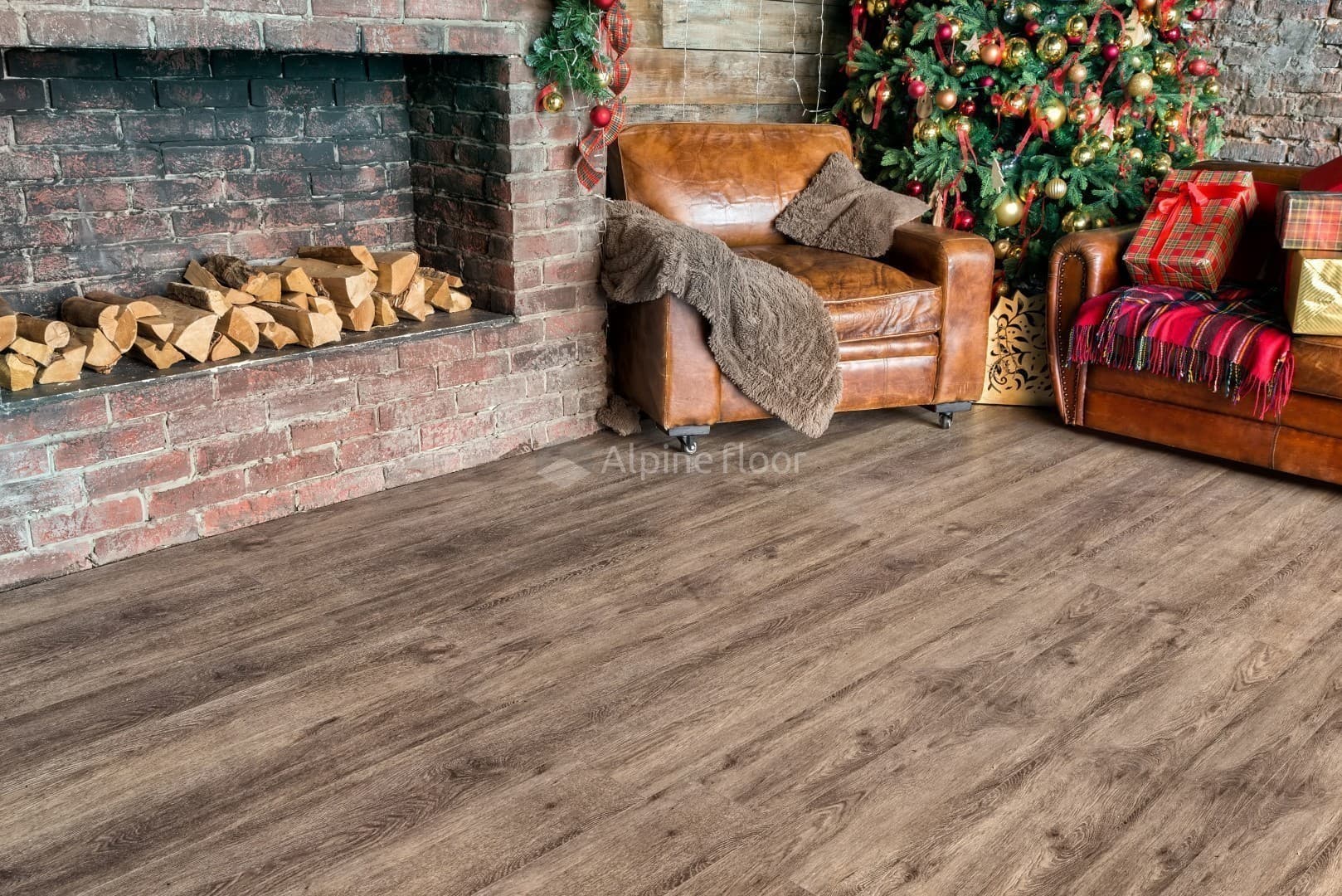 Виниловая плитка Alpine Floor Eco 11-802 Венге Грей