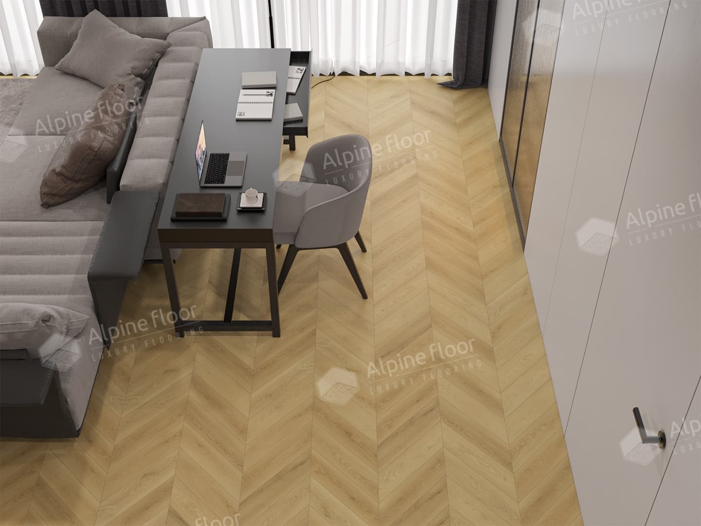 Ламинат Alpine Floor LF109-03 Дуб Пиренеи