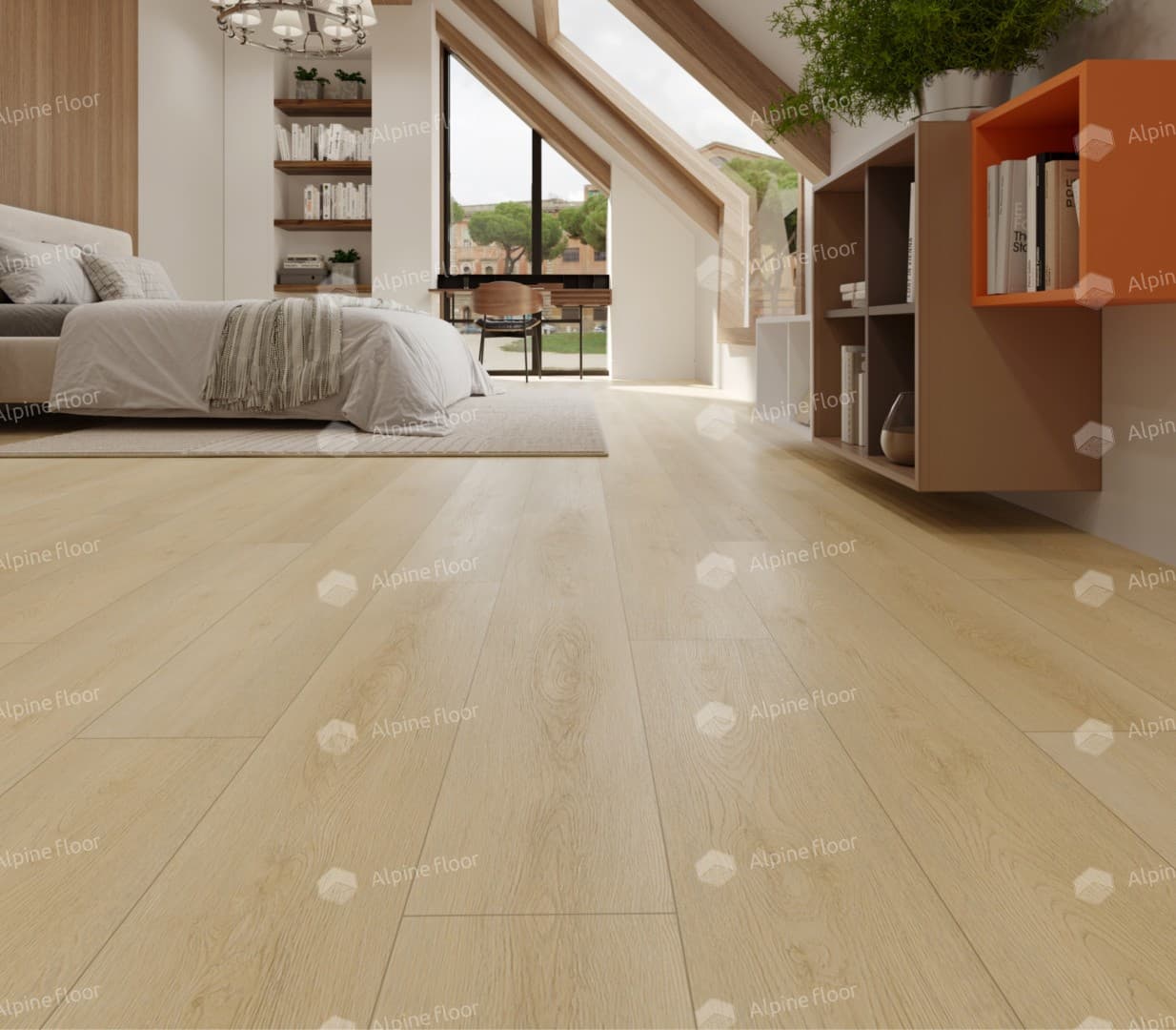 Кварц-виниловая плитка Alpine Floor Тихий Лес Eco 9-13