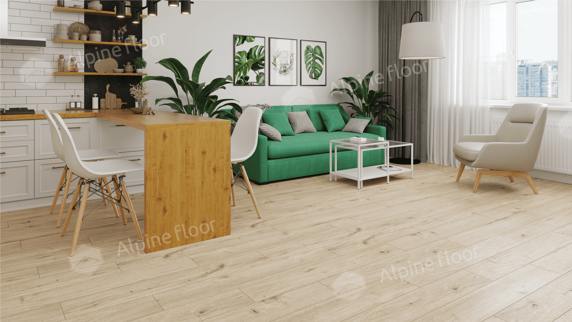 Ламинат Alpine Floor LF101-02 Дуб Салерно