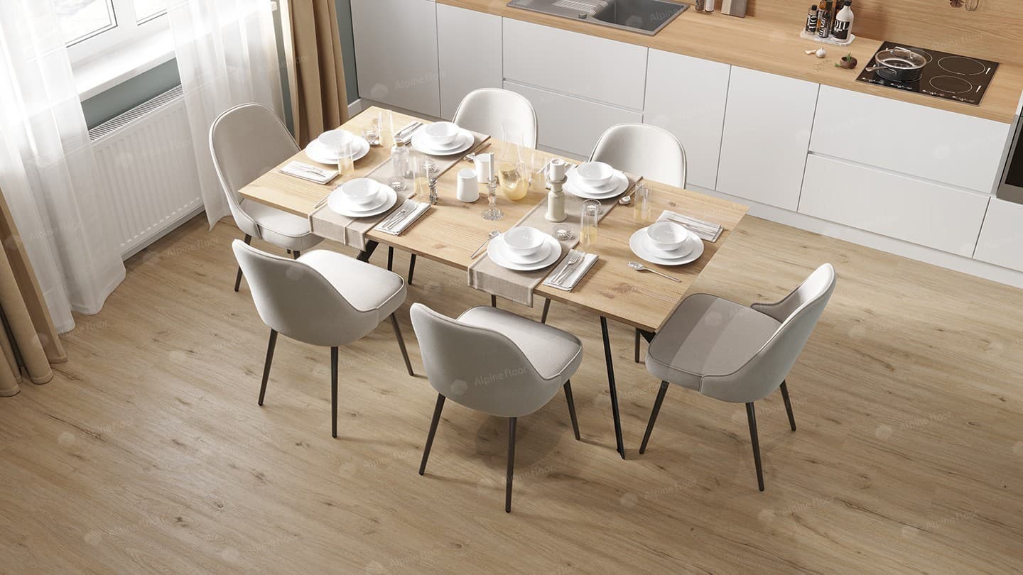 Кварц-виниловая плитка Alpine Floor Ларго Eco 14-6