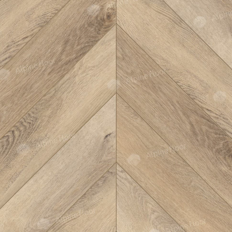 Кварц-виниловая плитка Alpine Floor Eco 18-6 Дуб Синистра Chevron