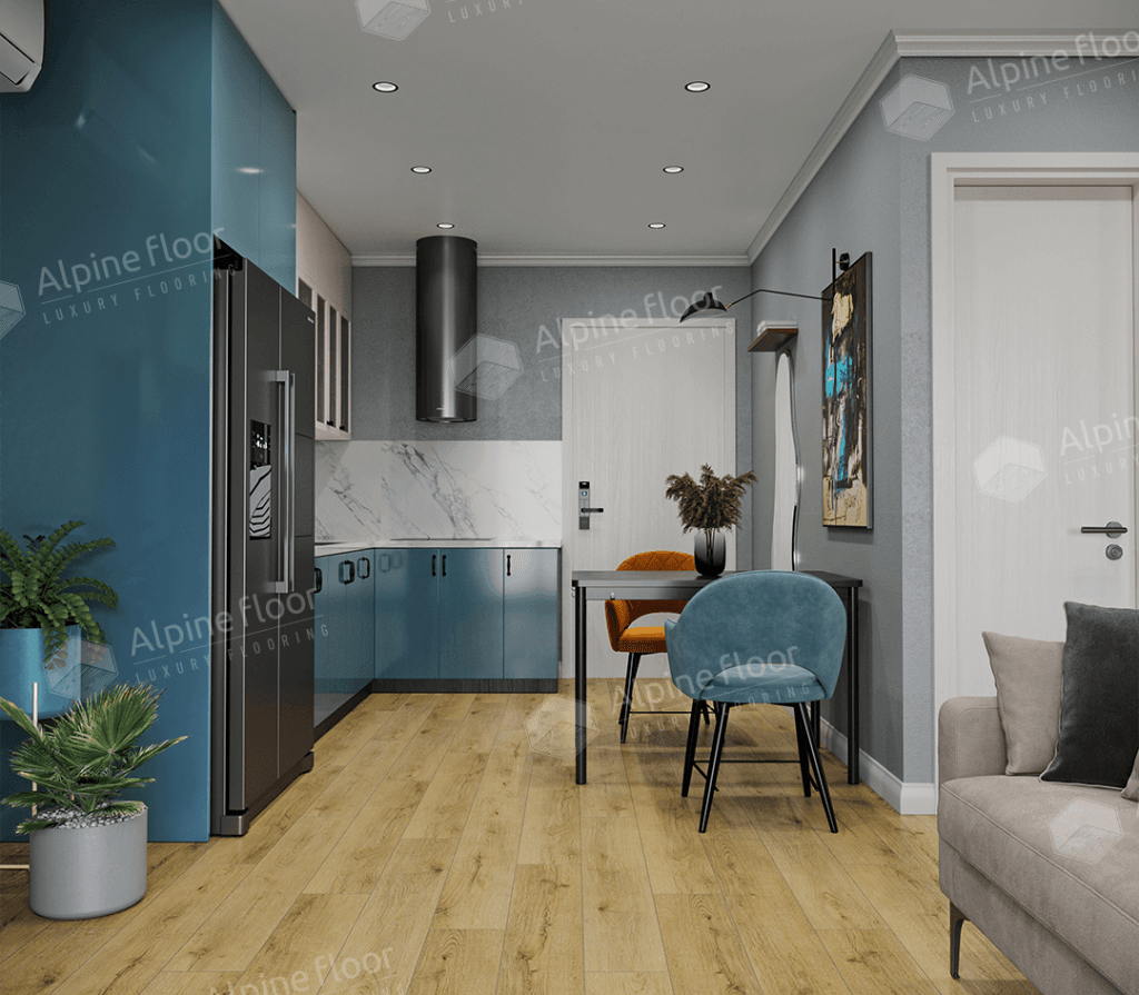Кварц-виниловая плитка Alpine Floor Eco 21-7 Умбра