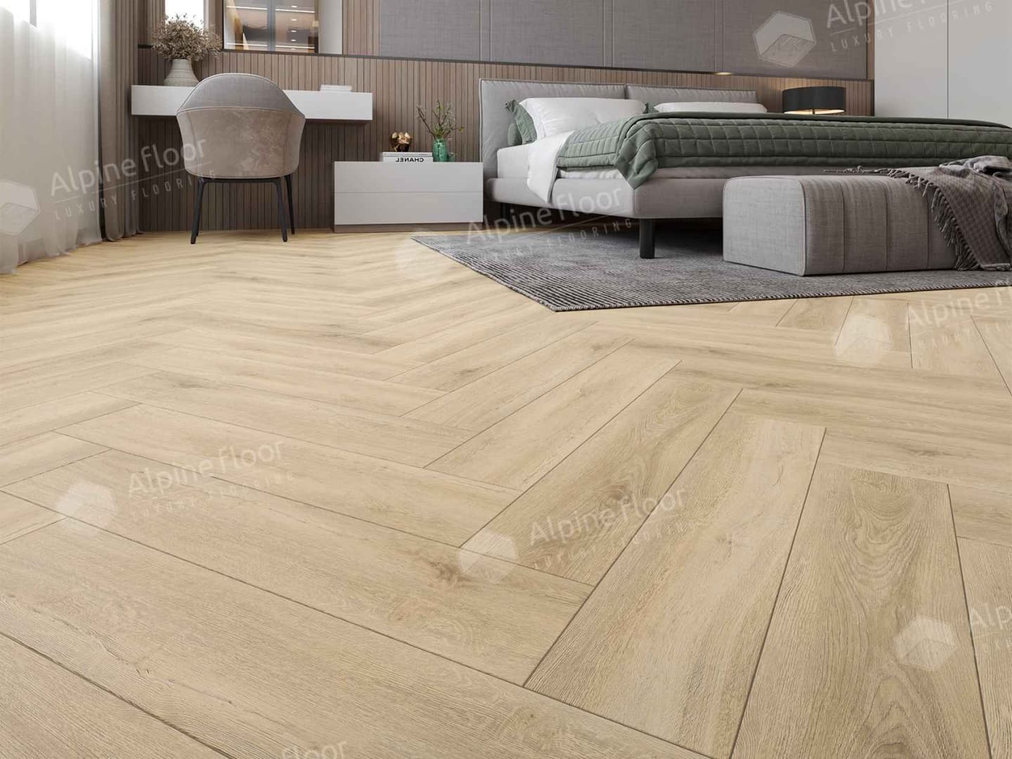 Виниловая плитка Alpine Floor Eco 16-24 Дуб Ригелб