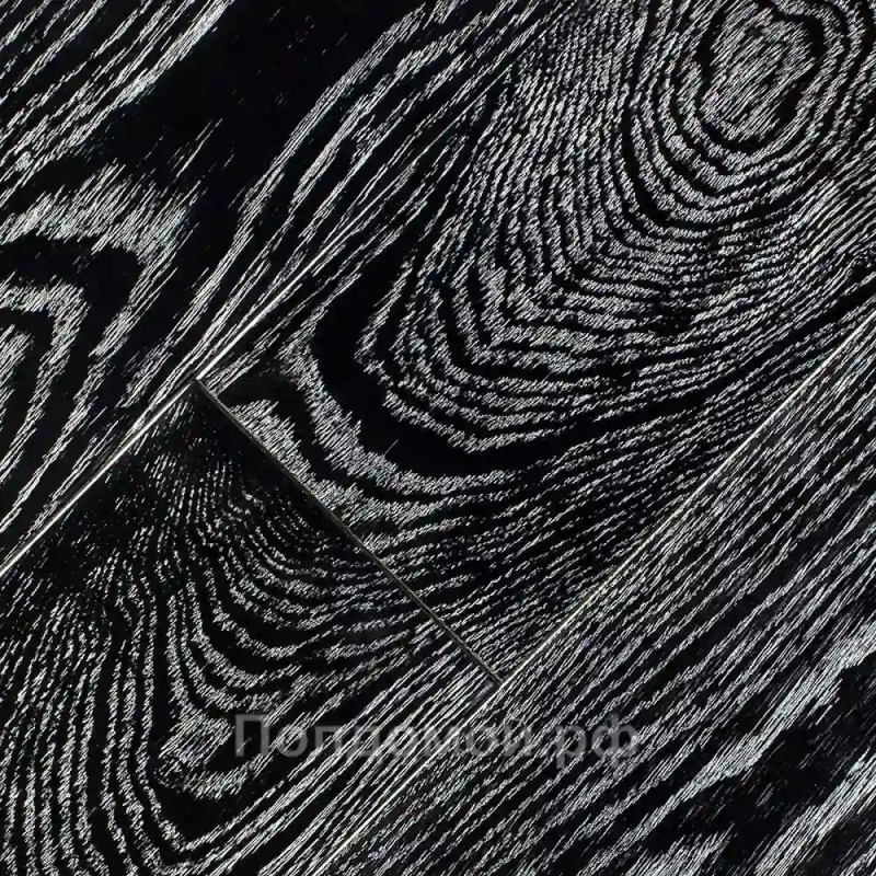 Инженерная доска Vecchio Parquet Дуб Чёрное Серебро