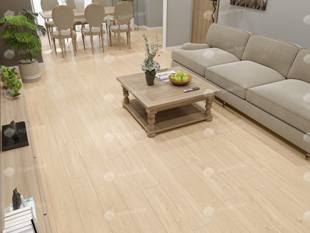 Кварц-виниловая плитка Alpine Floor Секвойя Классик Есо 6-10 Lvt