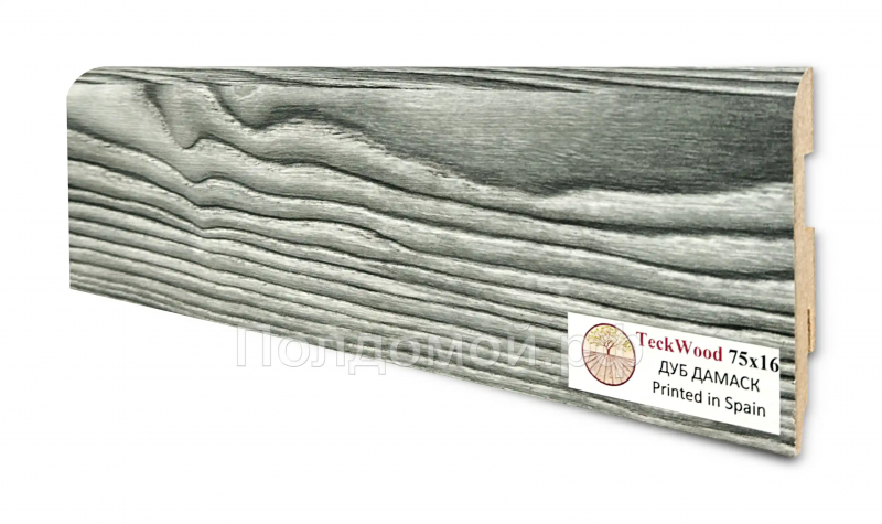 Плинтус МДФ Teckwood Дуб Дамаск