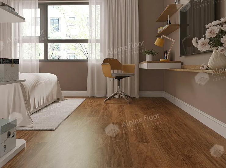 Кварц-виниловая плитка Alpine Floor Eco 22-2 Маррон