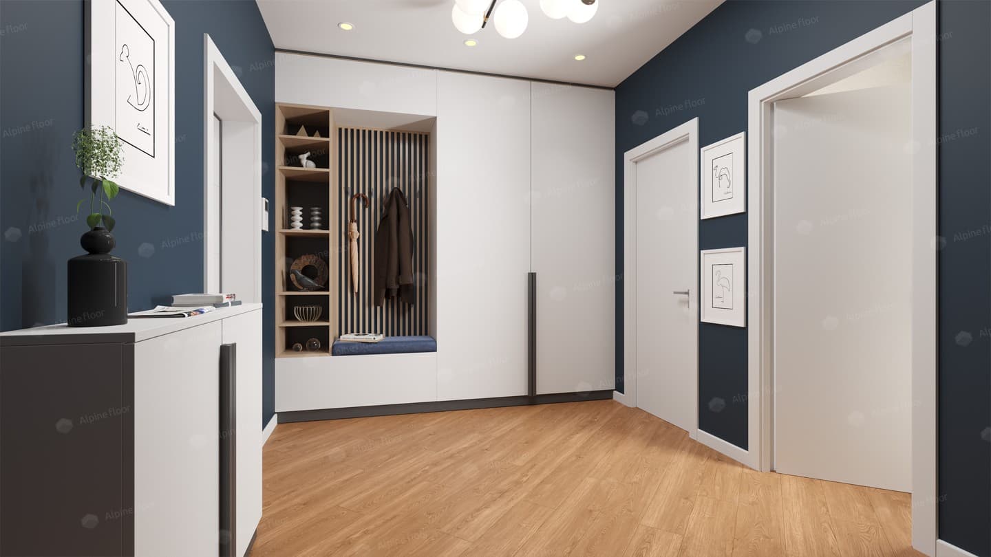 Кварц-виниловая плитка Alpine Floor Секвойя Royal Есо 6-4 Lvt