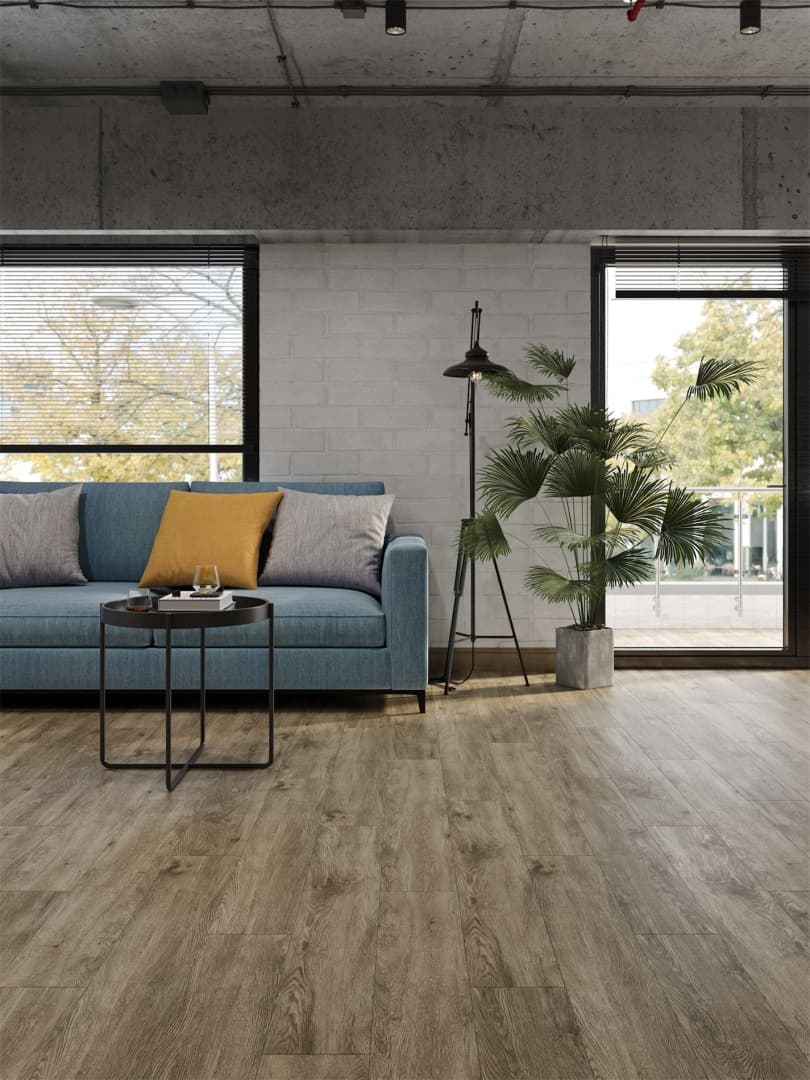 Кварц-виниловая плитка Alpine Floor Гранд Секвойя Венге Грей Eco 11-808 Мс
