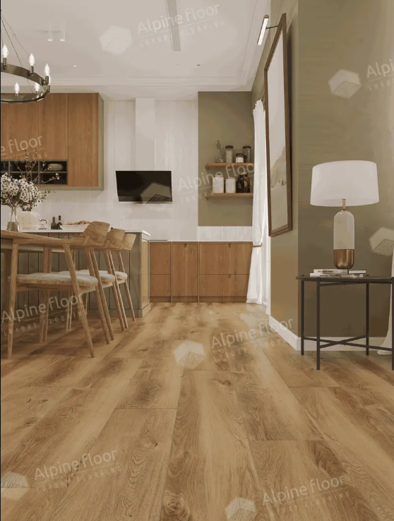 Кварц-виниловая плитка Alpine Floor Eco 24-6 Дуб Дюна