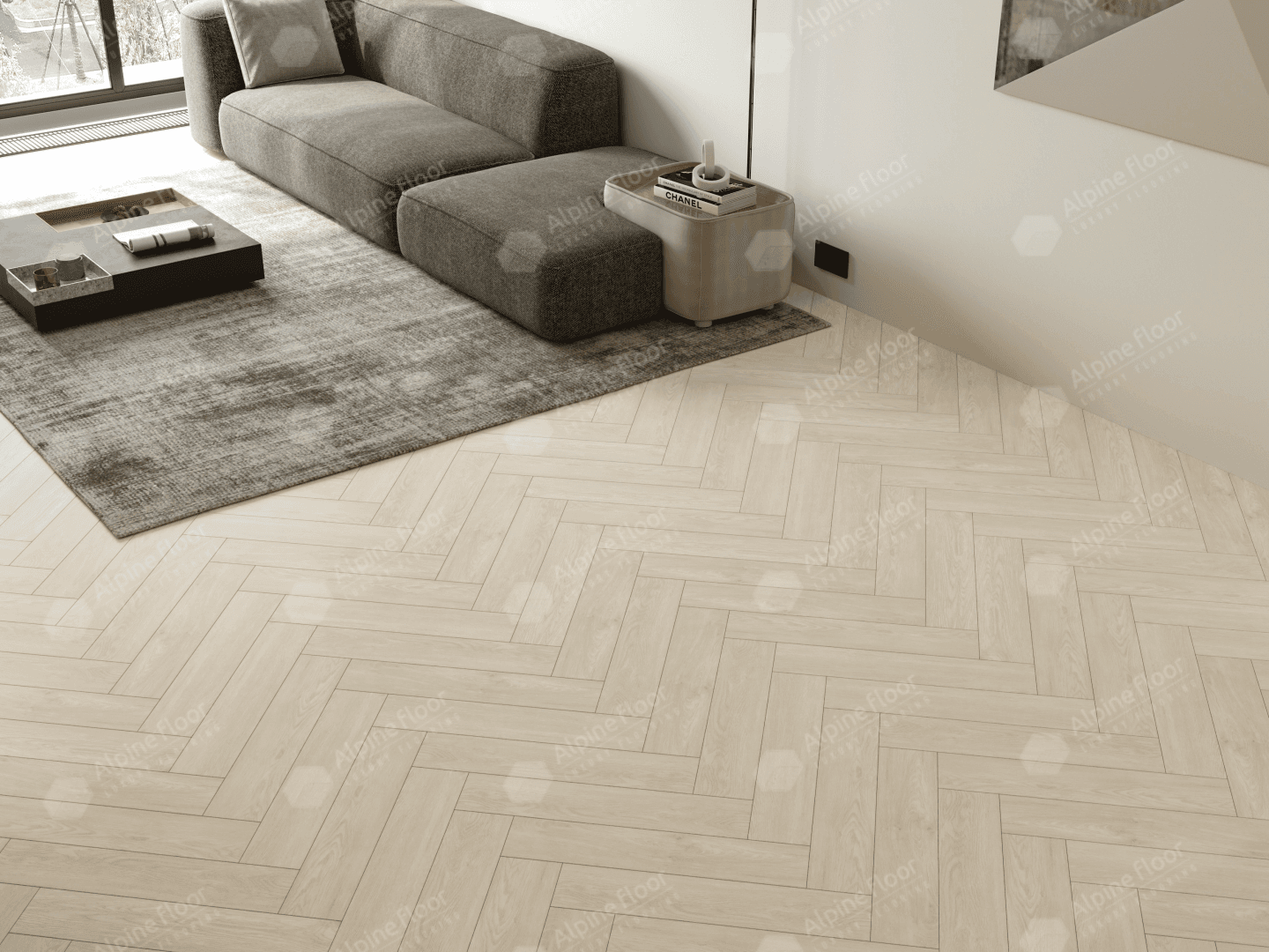 Кварц-виниловая плитка Alpine Floor Дуб Адара Eco 13-14