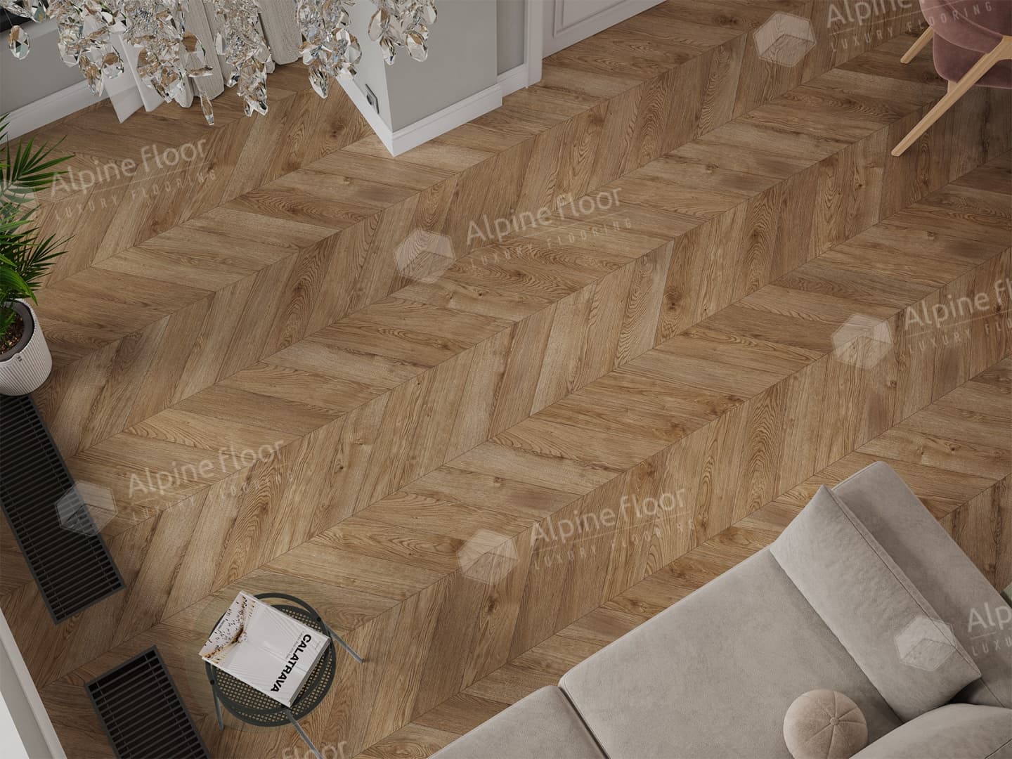 Ламинат Alpine Floor LF109-06 Дуб Эверест