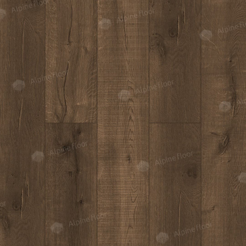 Кварц-виниловая плитка Alpine Floor Дуб Vermont Есо 2-3